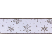 Load image into Gallery viewer, Wired Cotton Ribbon 4&quot; x 10 yds. (Set of 2)
