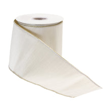 Load image into Gallery viewer, Wired Polyester Ribbon 4&quot; x 10 yds.
