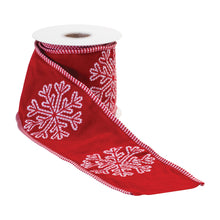Load image into Gallery viewer, Wired Cotton Ribbon 4&quot; x 5 yds.
