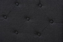 Load image into Gallery viewer, Baxton Studio Amaya Modern and Contemporary Dark Grey Fabric Upholstered Queen Size Daybed
