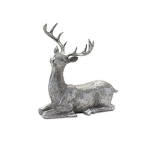 Load image into Gallery viewer, Silver Deer Statue (Set of 2)
