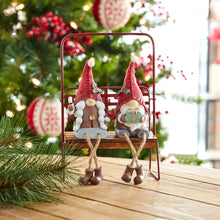 Load image into Gallery viewer, Winter Gnome Shelf Sitter (Set of 2)
