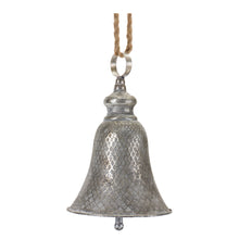 Load image into Gallery viewer, Rustic Metal Bell Ornament (Set of 2)
