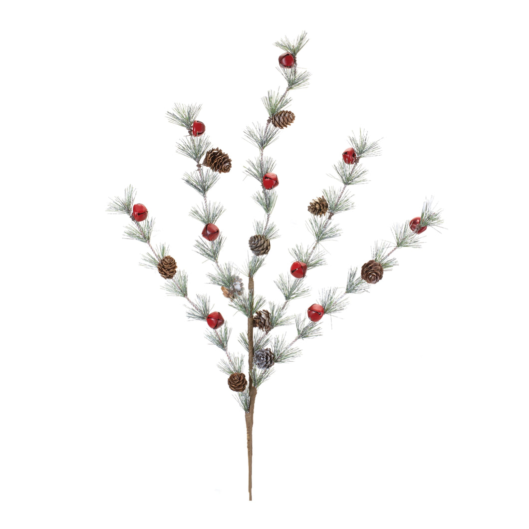Pine/Bell/Cone Spray (Set of 6)