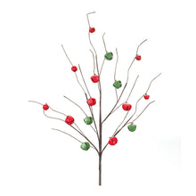 Load image into Gallery viewer, Sleigh Bell Twig Branch (Set of 6)
