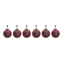 Load image into Gallery viewer, Distressed Glass Ball Ornament (Set of 6)
