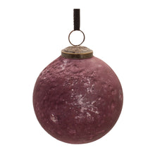 Load image into Gallery viewer, Distressed Glass Ball Ornament (Set of 6)
