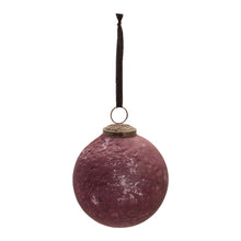 Load image into Gallery viewer, Distressed Glass Ball Ornament (Set of 6)
