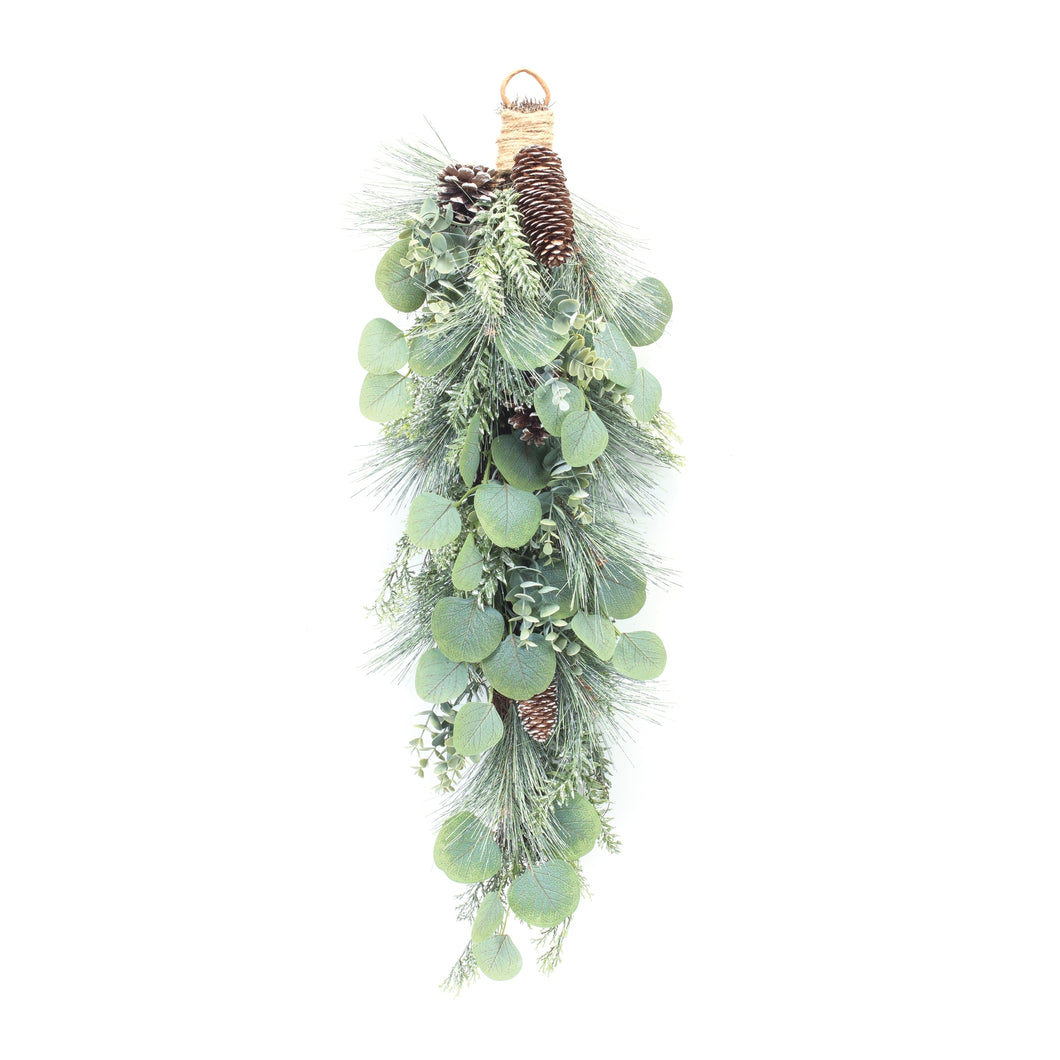 Frosted Pine Eucalyptus Swag 31