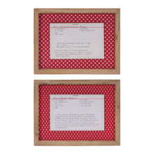 Load image into Gallery viewer, Christmas Cookie Recipe Card Wall DŽcor (Set of 4)
