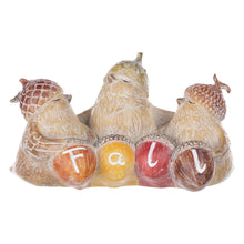 Load image into Gallery viewer, Harvest Bird with Acorn Hat Figurine (Set of 2)

