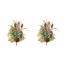 Load image into Gallery viewer, Mixed Fall Foliage Bush (Set of 2)
