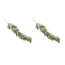 Load image into Gallery viewer, Mixed Pine Berry Garland (Set of 2)

