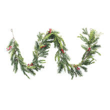 Load image into Gallery viewer, Mixed Pine Berry Garland (Set of 2)
