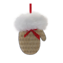 Load image into Gallery viewer, Cozy Mitten Hat and Bell Ornament (Set of 12)
