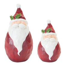 Load image into Gallery viewer, Round Santa Figurine (Set of 2)
