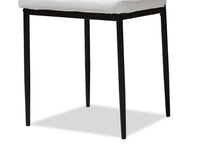 Load image into Gallery viewer, Baxton Studio Blaise Modern and Contemporary White Faux Leather Upholstered Dining Chair (Set of 4)
