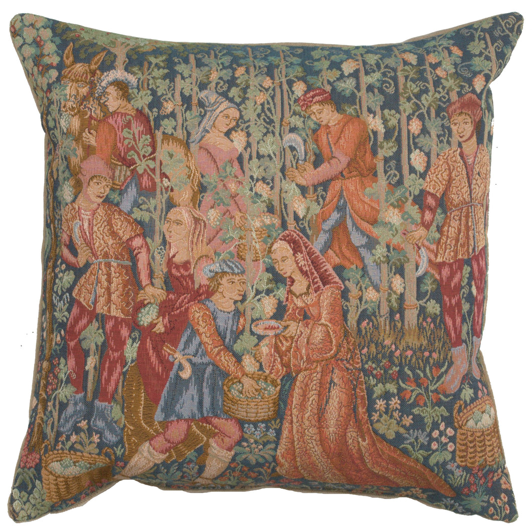 Wine Making  French Cushion