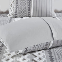 Load image into Gallery viewer, Ink+Ivy Imani 100% Cotton Duvet Cover Mini Set - King/Cal King - Gray II12-1092 By Olliix

