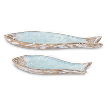 Load image into Gallery viewer, Geometric Etched Fish Plate (Set of 2)
