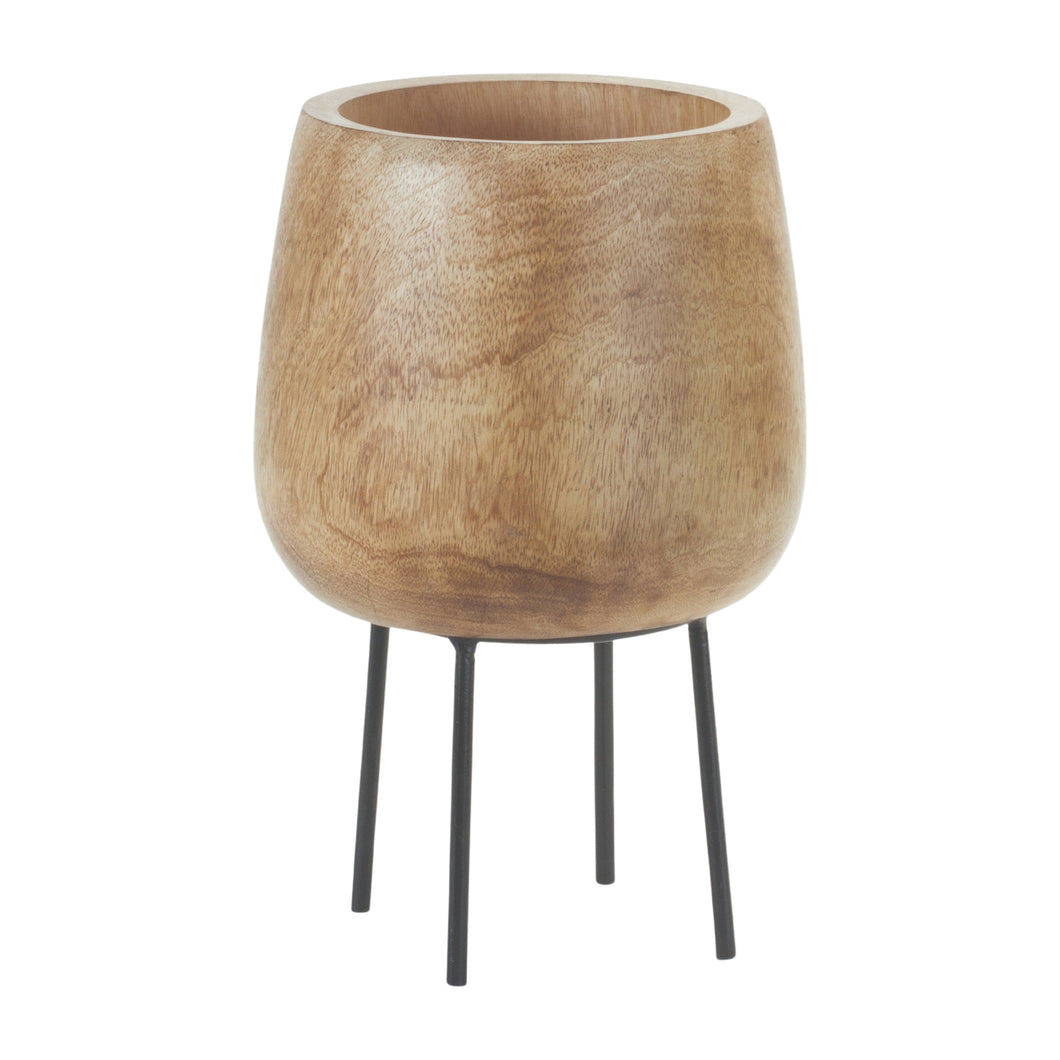 Wood Planter with Stand 12