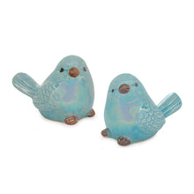Load image into Gallery viewer, Irredescent Ceramic Bird Figurine (Set of 6)
