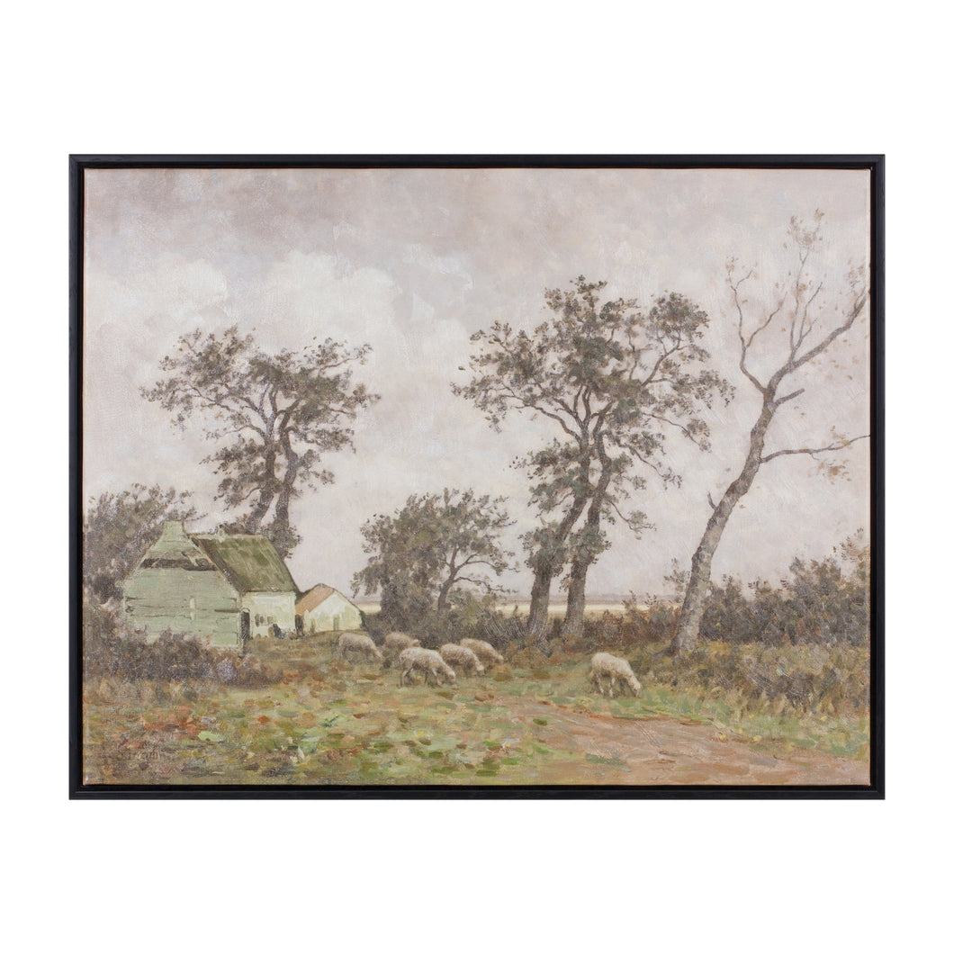 Framed Farm Canvas Wall Art 28
