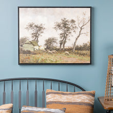Load image into Gallery viewer, Framed Farm Canvas Wall Art 28&quot;L

