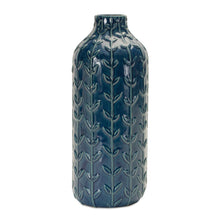 Load image into Gallery viewer, Ceramic Leaf Pattern Vase (Set of 2)
