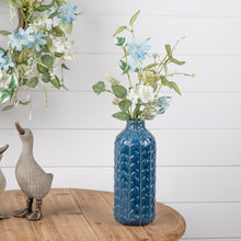 Load image into Gallery viewer, Ceramic Leaf Pattern Vase (Set of 2)
