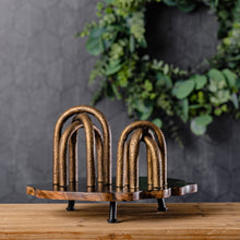 Load image into Gallery viewer, Modern Metal Arches Sculpture (Set of 2)
