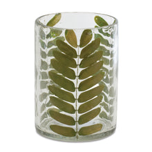 Load image into Gallery viewer, Dried Leaf Glass Candle Holder (Set of 3)
