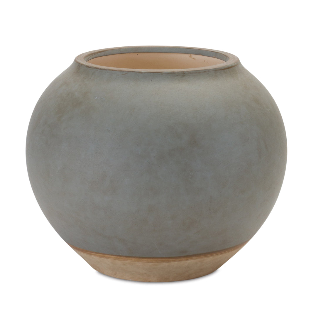 Two Tone Ceramic Vase 8.5