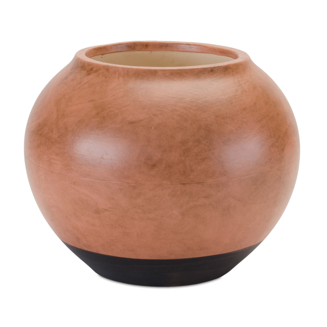 Two Tone Ceramic Vase 8.75