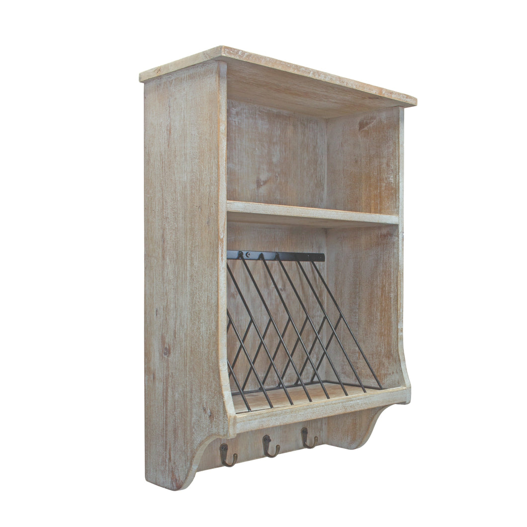 Wood Wall Organizer 24
