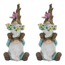 Load image into Gallery viewer, Tree Trunk Gnome Stack (Set of 2)
