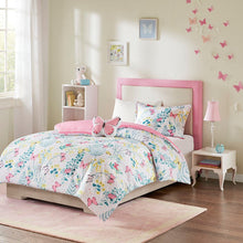 Load image into Gallery viewer, Mi Zone Kids Cynthia 100% Polyester Printed Comforter Set - Full/Queen - Pink MZK10-209 By Olliix
