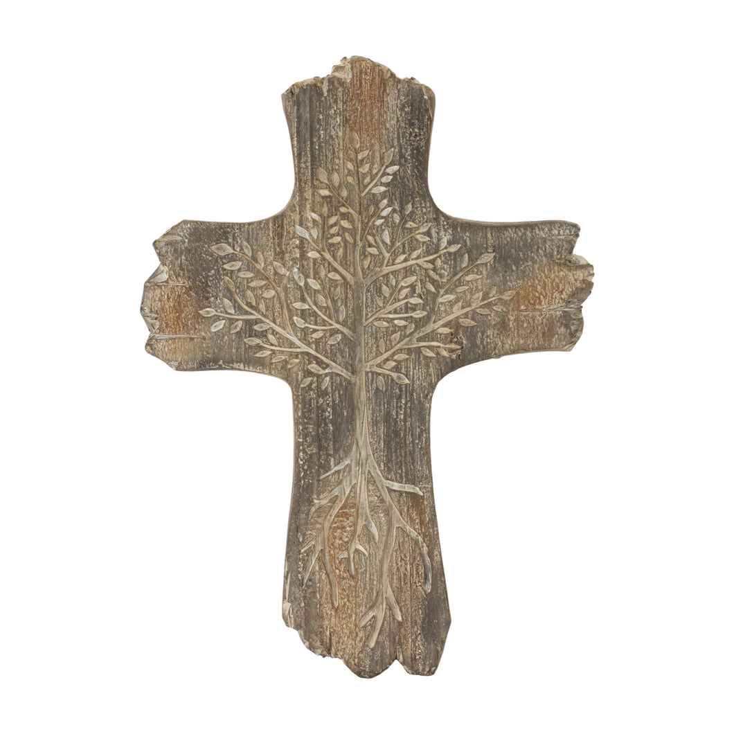 Tree of Life Cross DŽcor (Set of 4)
