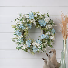 Load image into Gallery viewer, Mini Blossom Floral Wreath 23&quot;D
