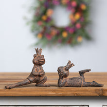 Load image into Gallery viewer, Royal Lounging Frog Figurine (Set of 6)
