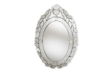 Load image into Gallery viewer, Baxton Studio Livia Classic and Traditional Silver Finished Venetian Style Accent Wall Mirror
