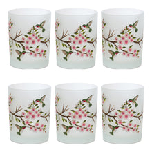 Load image into Gallery viewer, Glass Hummingbird Votive Candle Holder (Set of 6)
