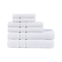 Load image into Gallery viewer, Aegean 100% Turkish Cotton 6 Piece Towel Set 5DS73-0232 By Olliix
