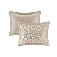 Load image into Gallery viewer, Madison Park Sabrina 100% Cotton Tufted Bedspread Set - Full/Queen - Taupe MP13-7124 By Olliix

