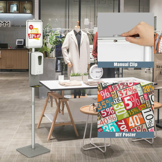 Automatic Touchless Soap Dispenser with Sign Board