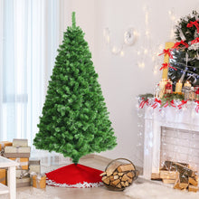 Load image into Gallery viewer, 6 Feet Pre-lit Fiber Optic Artificial Christmas Tree with 617 Branch Tips

