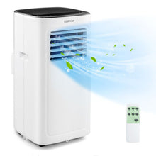 Load image into Gallery viewer, 3-in-1 9000 BTU Air Conditioner with Dehumidifier and 24H Timer-White
