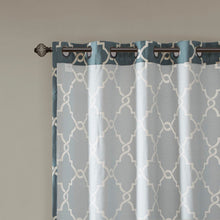 Load image into Gallery viewer, Madison Park Fretwork Print Window Curtain -108" Panel MP40-2026 By Olliix
