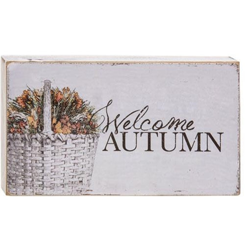 Welcome Autumn Block 2 asstd. (Pack of 4)