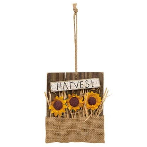 Harvest Sunflower Ornament  (Pack of 4)
